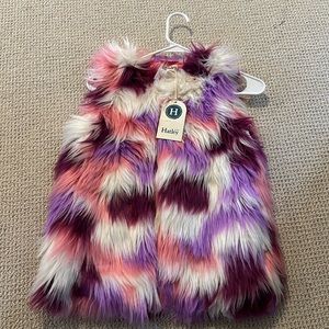 Fur vest Harley size 10